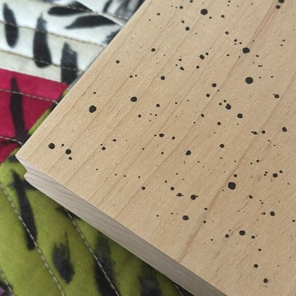 Rubber Stamp Splatter Pattern by All Night Media NWT - Picture 7 of 8